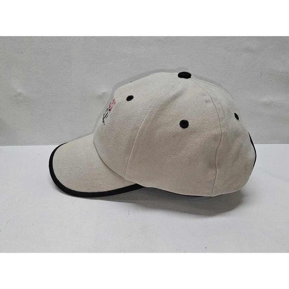 Vintage Coors Light Sterling Marlin 40 Hat NASCAR Racing Team Falcon Cap Tan